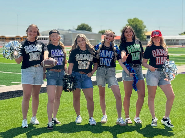 Sync Logic - Checkered Game Day Custom Tee