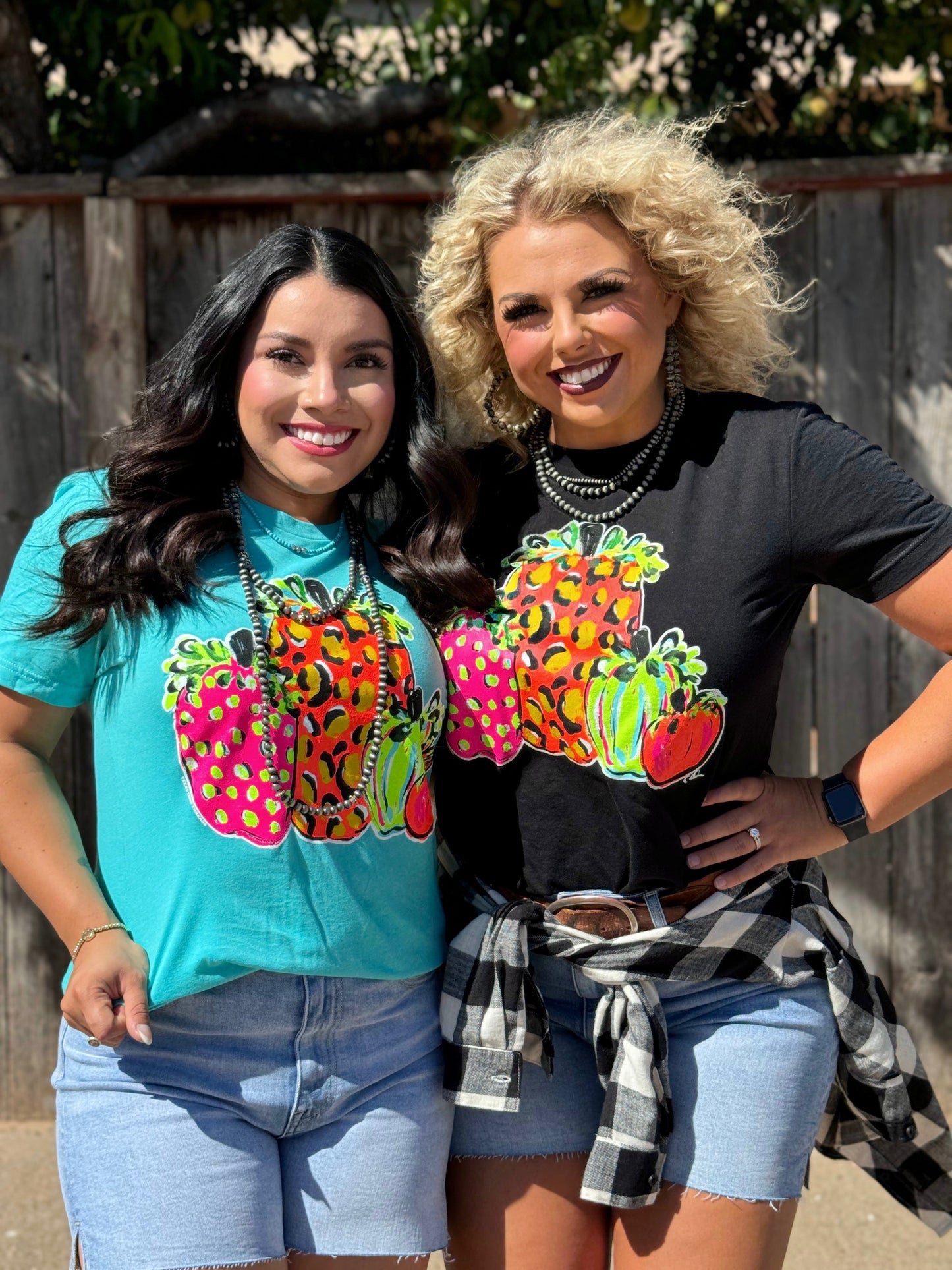 Callie Ann Stelter Neon Pumpkins Tee