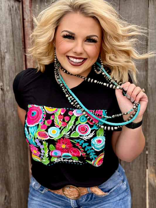 Callie Ann Stelter Bloom Tee