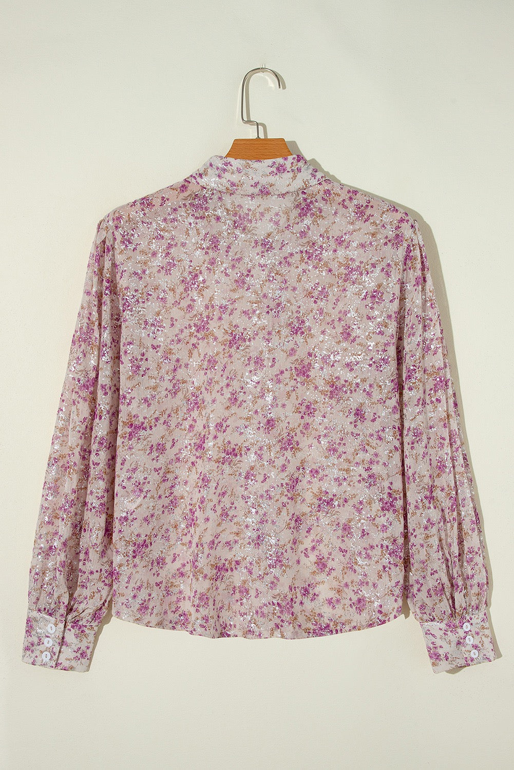 Floral Button Blouse December.